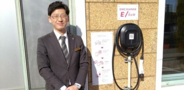 ［EV充電導入事例］アパホテル<伊勢崎駅南>（群馬県）